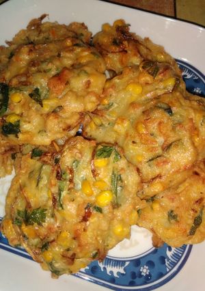 Foto resep Bakwan jagung tempe