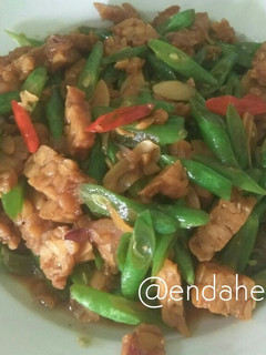 Foto resep Tumis buncis tempe