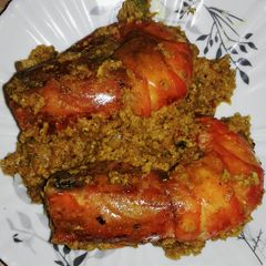 A picture of Prawn malai curry.