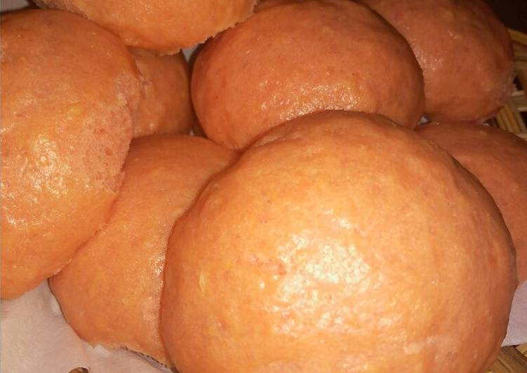 Bagaimana memasak Bapao buah naga, Lezat