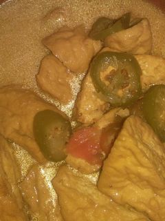 Foto resep Sayur tahu kuah santan