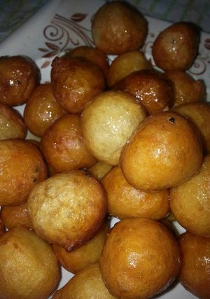 صورة لوصفة لقيمات
