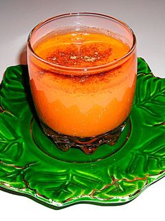 Una foto de Licuado de zanahoria