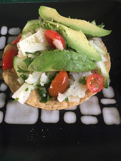 Una foto de Ceviche de coliflor