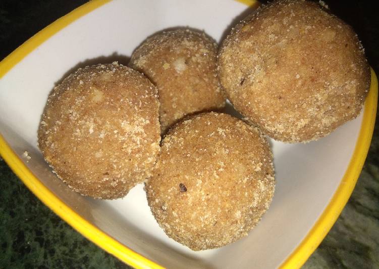 Wheat flour ladoo