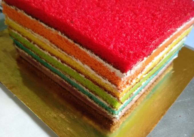 Rainbow cake