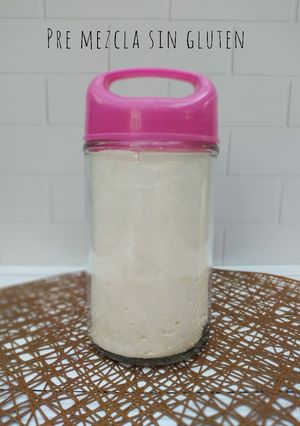 Una foto de Pre mezcla sin gluten