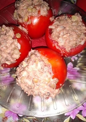 Una foto de Tomates rellenos
