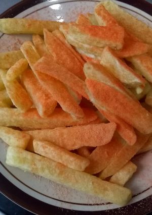 Foto resep Kentang goreng rasa jagung bakar