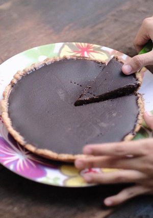 Foto resep Pie Susu Coklat Teflon