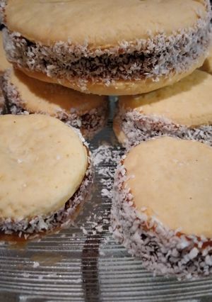 Una foto de Alfajores de maicena