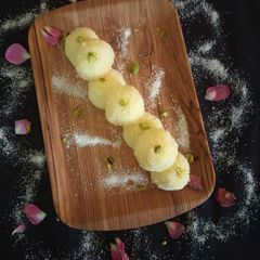 A picture of Sweet Paneer Rolls.
