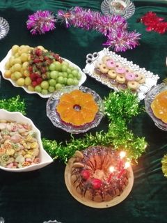 عکسی از دستور کیک سیب و دارچین🍎