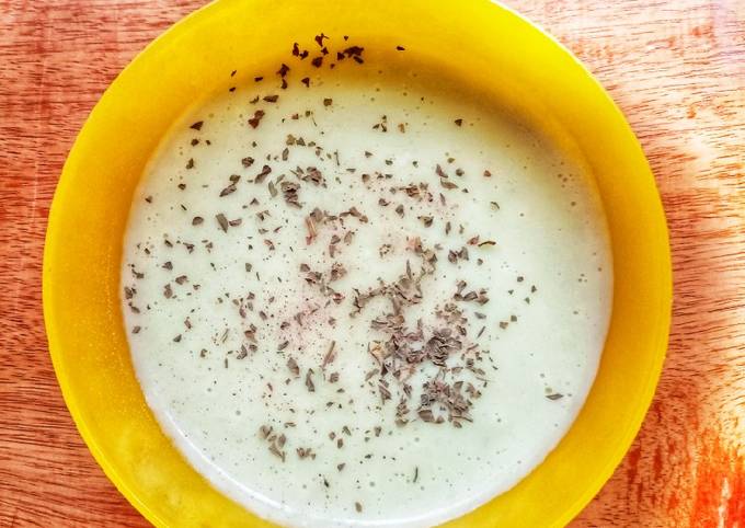 Resep Cauliflower and Edamame Cream Soup MPASI, Bikin Ngiler