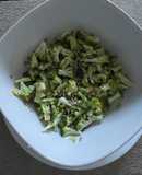 Ensalada de brócoli con semillas de girasol