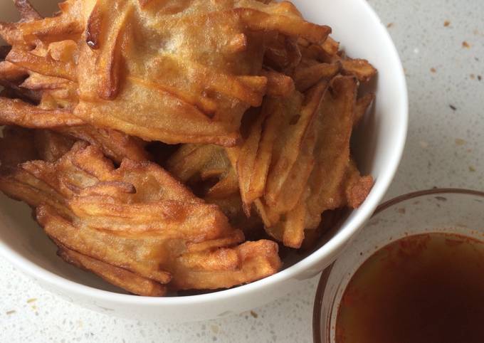 Bagaimana Menyiapkan Fried taro + cuko Anti Gagal