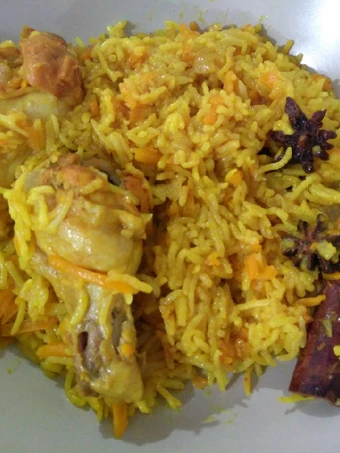 Easy Steps to Make 健康黄姜鸡饭 Healthy Biryani Chicken Rice the  Makes Drooling Really delicious
