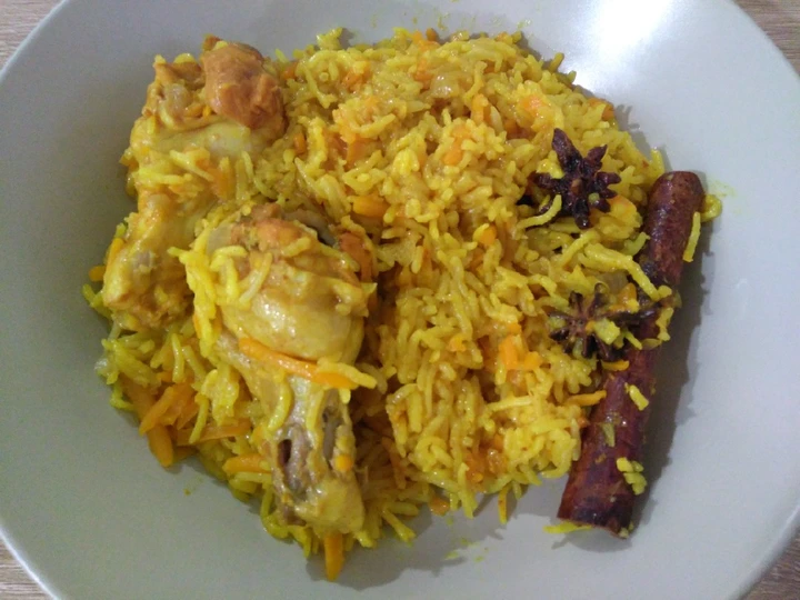 Recipe 健康黄姜鸡饭 Healthy Biryani Chicken Rice the Delicious You can take Joss in your mouth