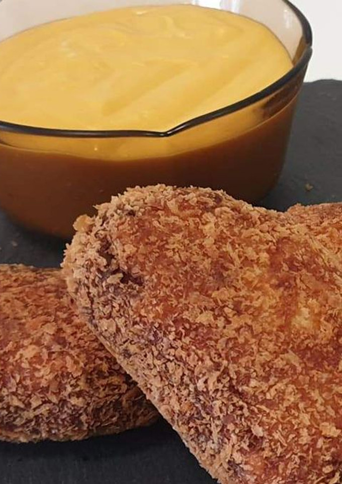 Una foto de Nuggets de pollo caseros