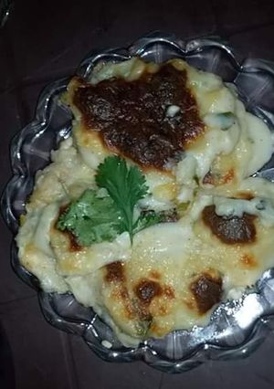 صورة لوصفة مكرونة بالبشامال