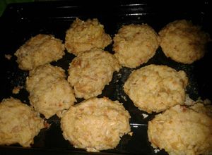 Una foto de Croquetas de arroz y atún al horno