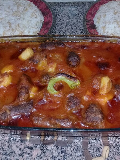 صورة لوصفة صينيه كفته بالبطاطس