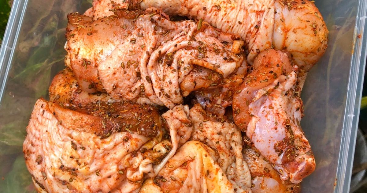 113. Ayam Panggang Bumbu Cajun