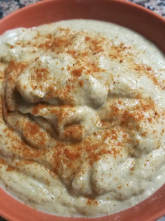 Una foto de Mutabal (Hummus de Berenjena)