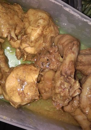 Foto resep Ayam ungkep bumbu