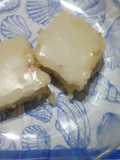 Cuadraditos de Limón con baño de glasé
