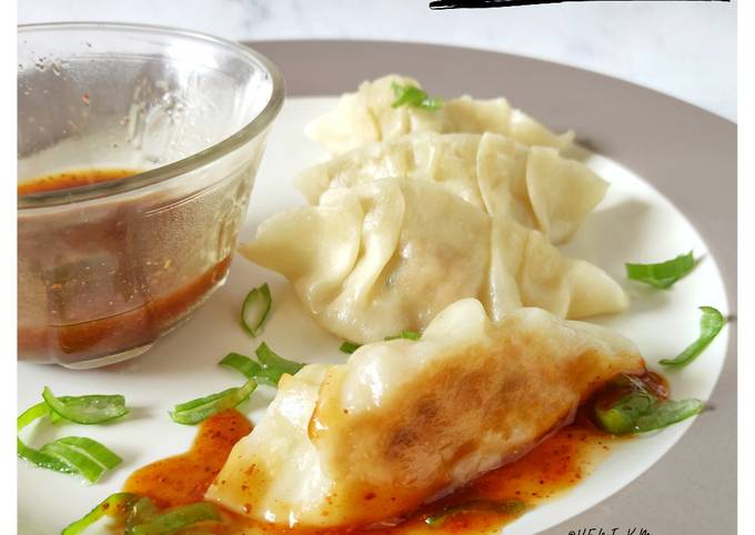 Resep Gyoza Kuotie Dengan Kulit Homemade Oleh Veni Km Cookpad