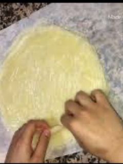 Una foto de Pasta brick casera