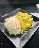 Arroz con pollo al curry 🍚🟡