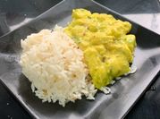 Una foto de arroz al curry