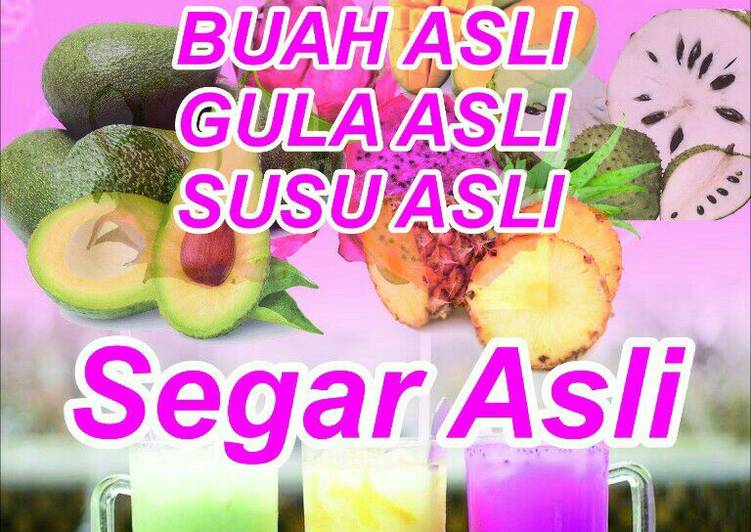 Resep: Es buah cristal yang Renyah