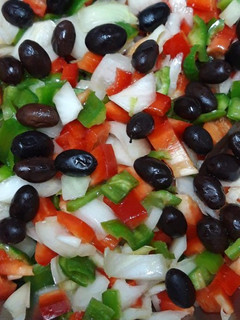 Una foto de Ensalada de judías blancas
