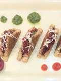 Beetroot sandwich