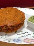 Kodo Millet Adai (Millet Chilla)