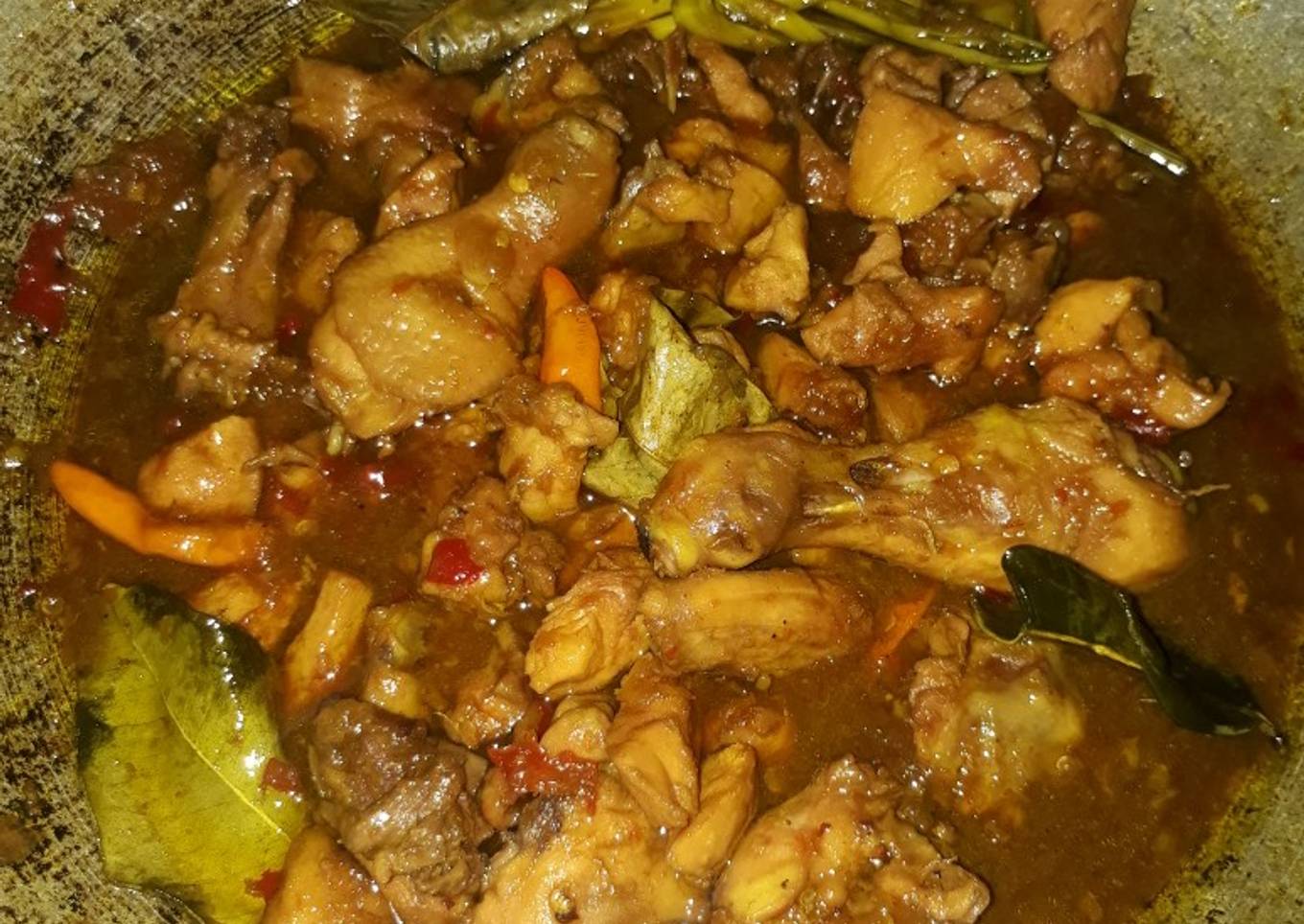 Rica rica Ayam pedas