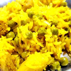 Recipe of mix veg rice A picture of Recipe of mix veg rice.
