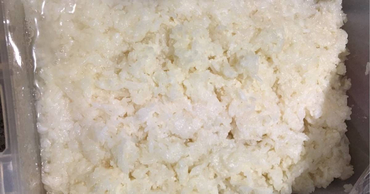 Resep Tape ketan (tidak mengunakkan daun pisang? oleh Ryenbie Anthea