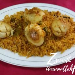 A picture of Qeema Anda Dum Biryani.