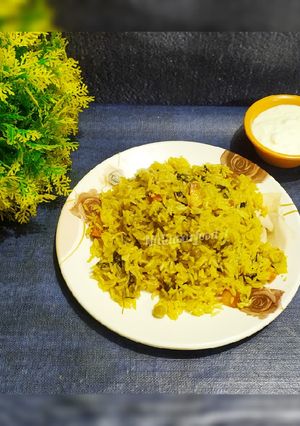 A picture of Methi Pulao | Methi Rice.
