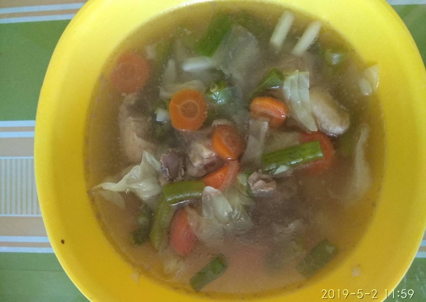 Sop Ayam Wortel