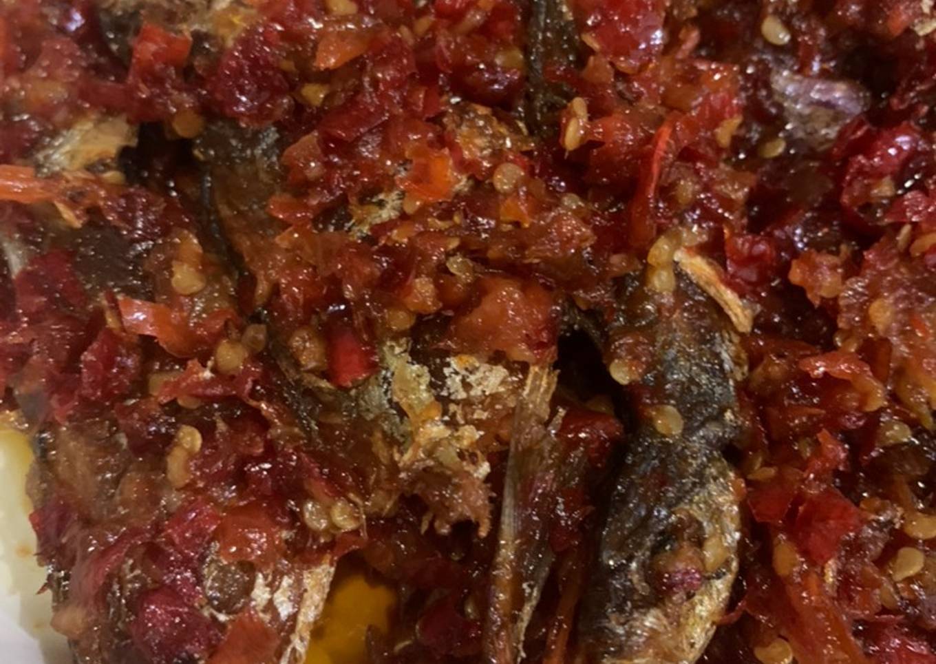 Ikan Sambal Pedas Manis