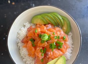 รูปของ Salmon don ข้าวหน้าแซลมอน