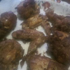 A picture of Deep fried spicy chicken.