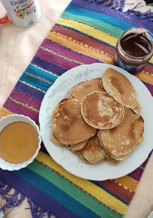 Φωτογραφία της συνταγής Εύκολα pancakes στην στιγμή