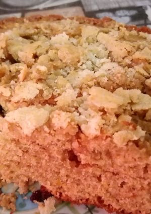 Una foto de Torta integral de naranja