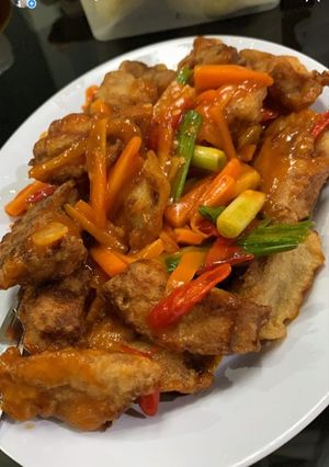 Foto resep Kakap asam manis enak maknyosss